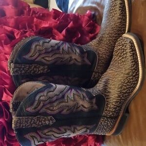 Twisted X Mens Cowboy Boots Leather Sz 10D